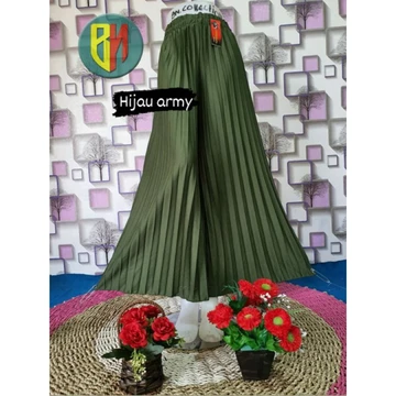Rok Plisket Mayung Polos Premium Surabaya