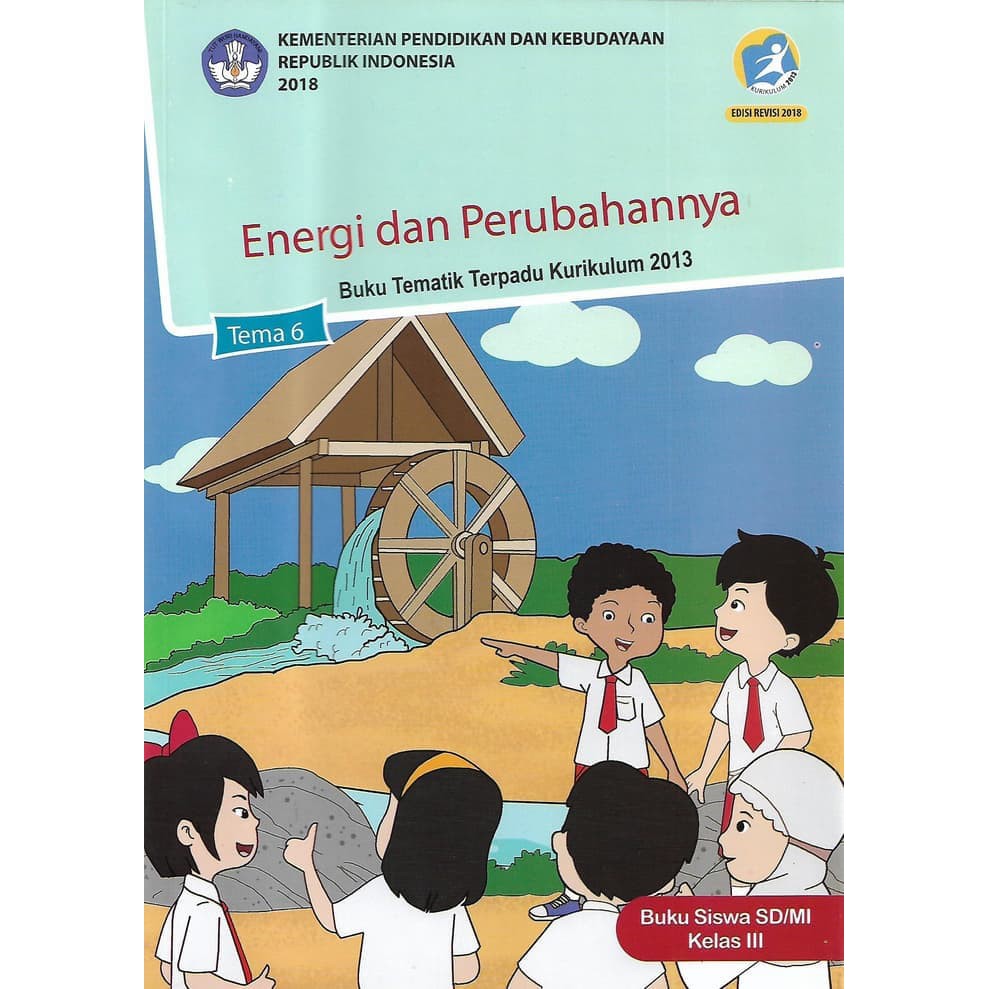 Jual Buku Tematik SD Kelas 3 Tema 6 Energi dan Perubahannya K13 Revisi ...
