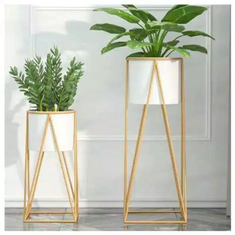 Jual STANDING POT BESI KOTAK MINIMALIS KEKINIAN/RAK BUNGA BESI | Shopee ...