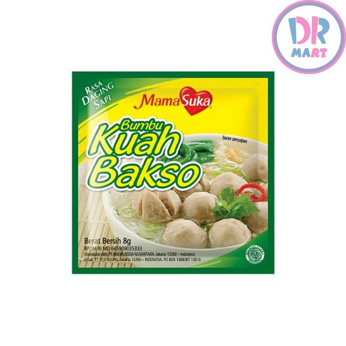 Jual Bumbu Kuah Bakso Mama Suka 8gr Shopee Indonesia