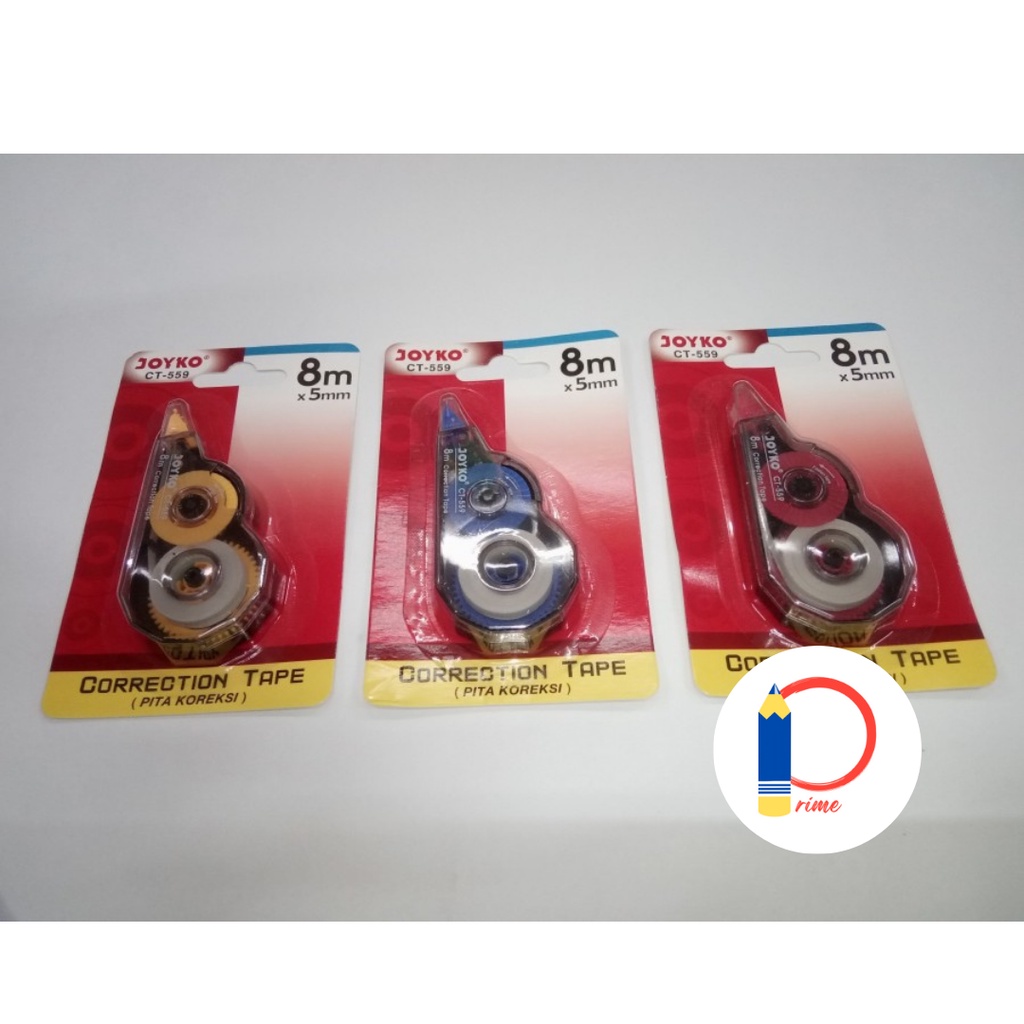 Jual Correction Tape / Tipeex Roll Kertas CT559 Joyko Shopee Indonesia