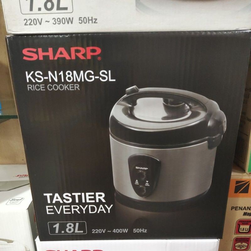 Jual SHARP Rice Cooker KSN18MGSL dan KSN18MGRD Shopee Indonesia