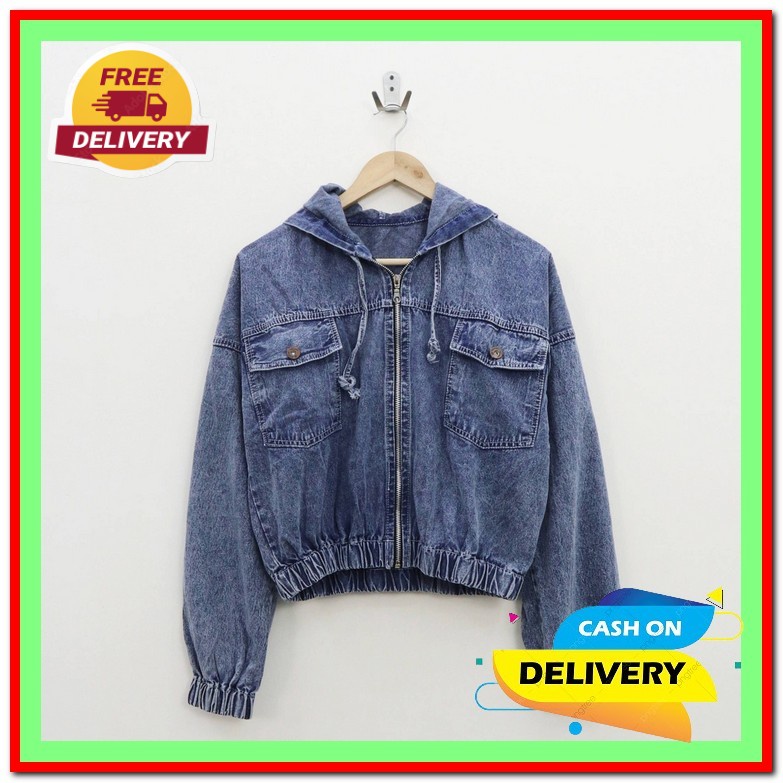 Jual Lova Jacket Jeans Hoodie Wanita Oversize Jaket Jins Hodie Kekinian Jeket Denim Jumbo Cewek Remaja Original Hoodie Delle Jacket Jeans Thejanclothes Shopee Indonesia