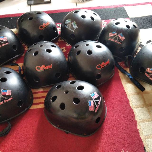 Jual Helm sepeda jadul bmx rafting merk SMI kondisi NOS Shopee Indonesia