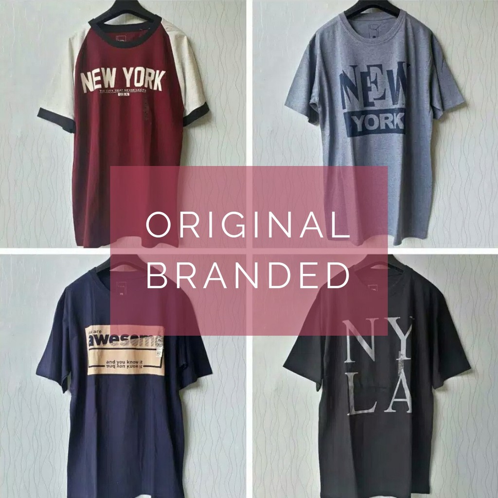 Jual Kaos branded mall original Shopee Indonesia
