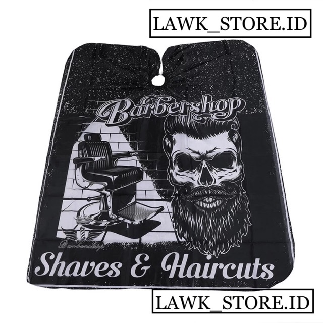 Jual Kep /barbercape Barbershope Kain Kip Kain Cukur Rambut Barber ...