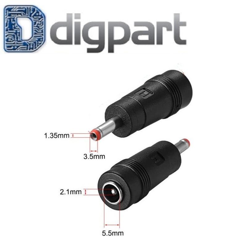 Socket DC Female x to Jack x Untuk Hub