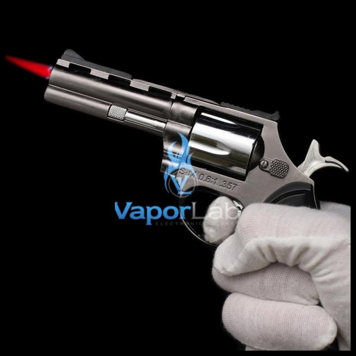 Jual Mancis Korek Api Model Pistol Revolver Python Piton Sarung Gun
