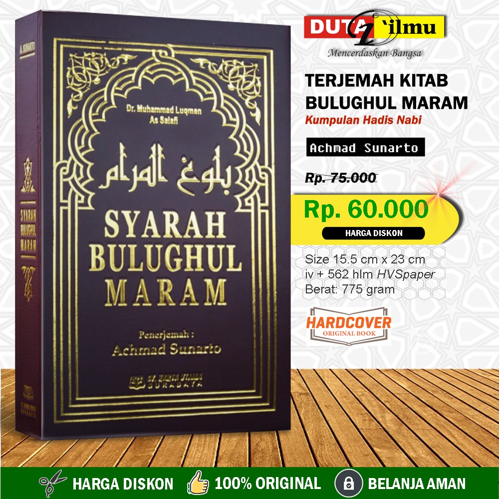 Jual Terjemah Kitab Syarah Bulughul Maram Shopee Indonesia