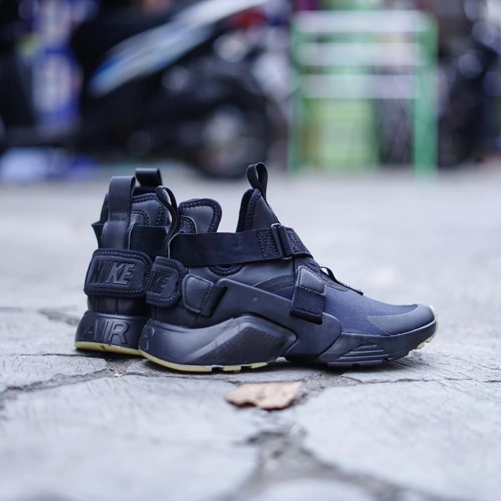 Huarache city cheap black gum