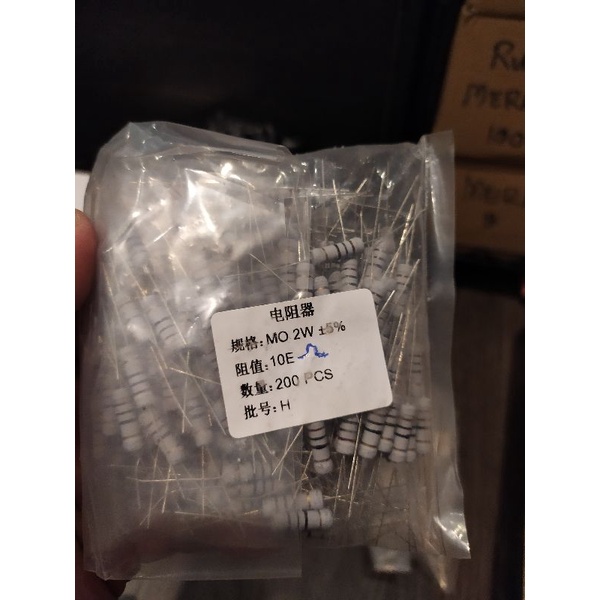 100 Widerstände - Je 20x 100 Ohm, 200 Ohm, 330 Ohm, 1K Ohm, 10K Ohm günstig online kaufen