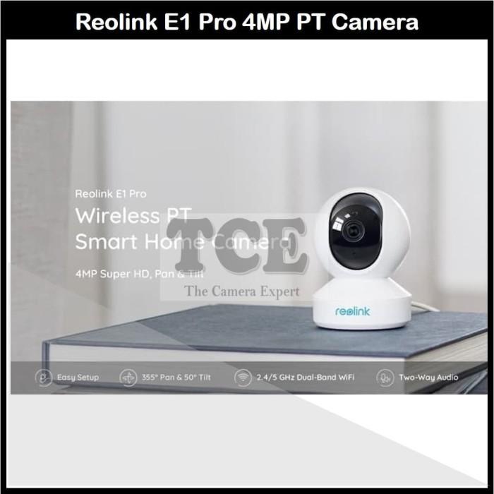 Jual Reolink E1 Pro 4MP Pan Tilt Camera Wireless CCTV Super HD | Shopee ...