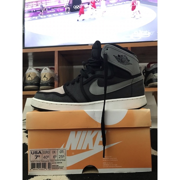 NIKE エアジョーダン1 シャドウ 25cm - 靴