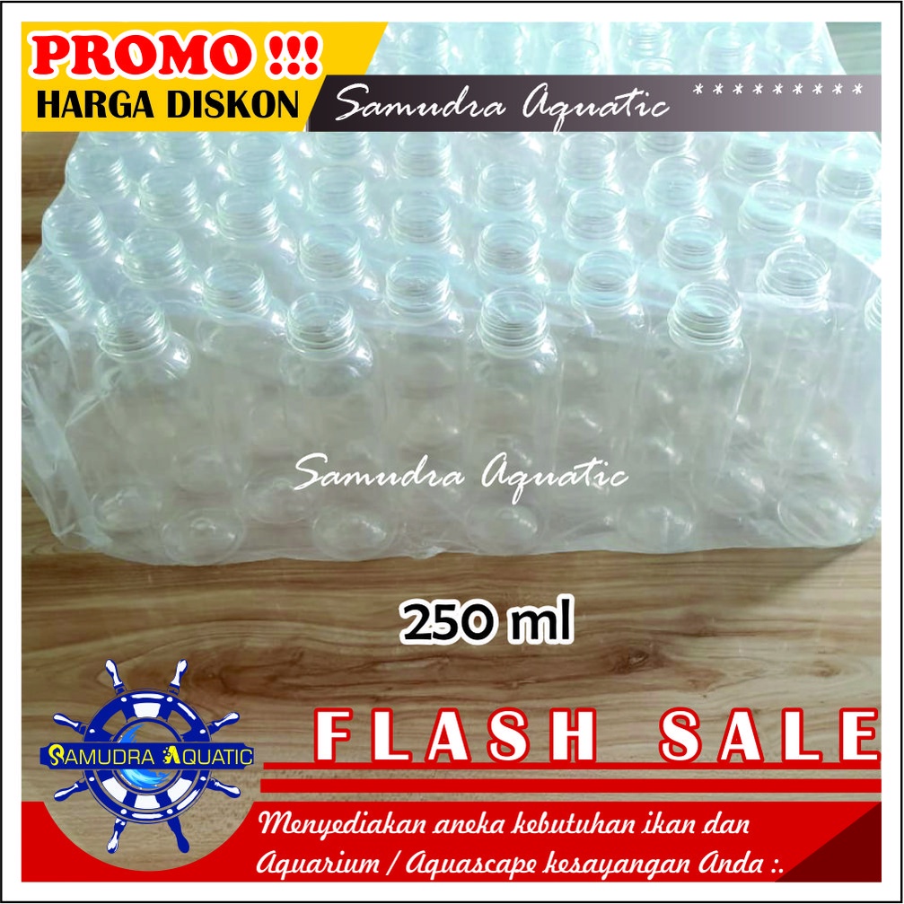 Jual Botol Repack 125gr / 250 ml, Botol Plastik Kemasan Kosong | Shopee ...