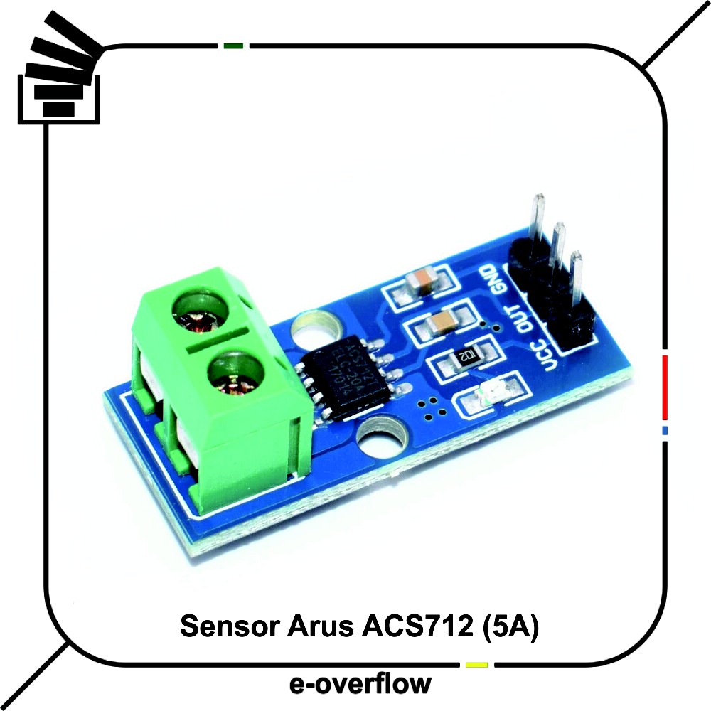 Jual Modul Sensor Arus Acs712 5a Range Hall Current Sensor Module