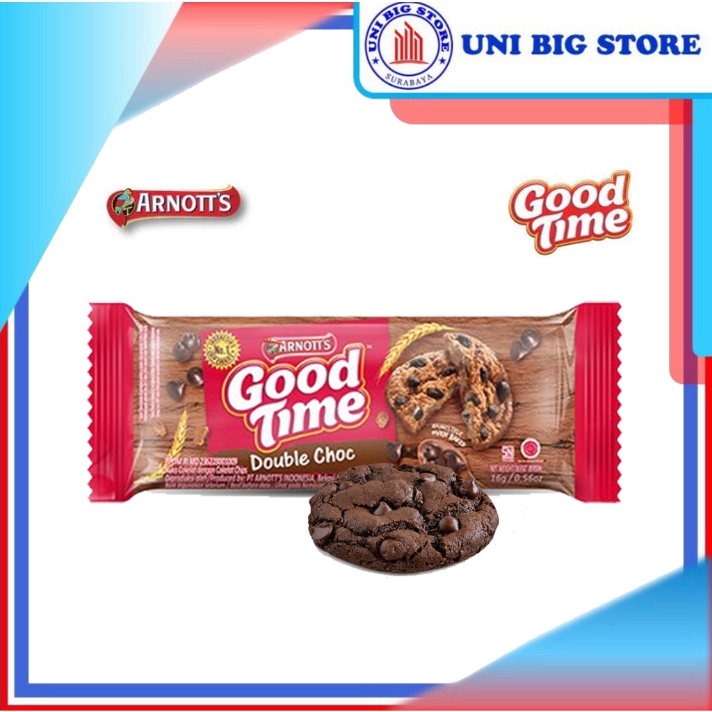 Jual Good Time Double Choc Chocochips Cookies Gr Kukis Coklat Biskuit Shopee Indonesia