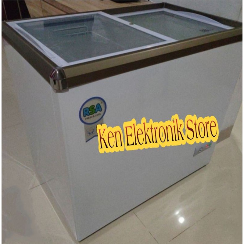 Jual CHEST FREEZER RSA XS 320 BOX 320 L LEMARI PEMBEKU 320 LITER ...
