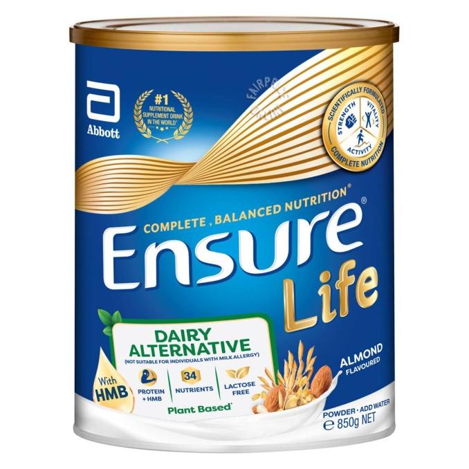 Jual Abbott Ensure Life with HMB Adult Milk Powder Almond 850g
