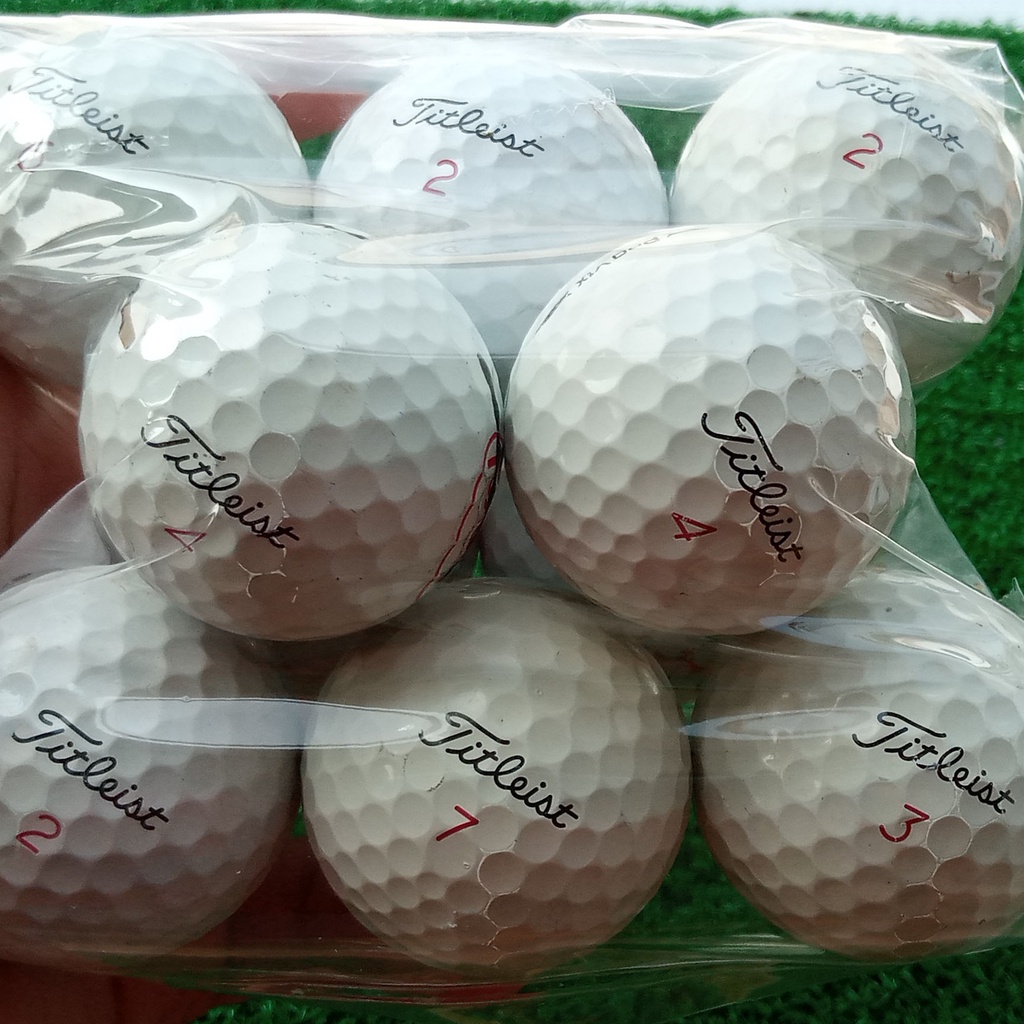 Jual Paket 10 Pcs Bola Golf Titleist Pro v1 dan Pro v1x | Shopee Indonesia