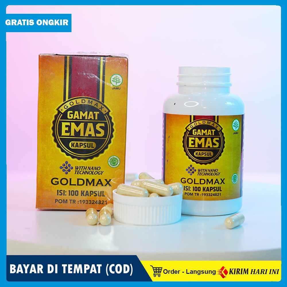 Jual Gamat Kapsul 100 Original Goldmax Gamat Emas Kapsul Herbal