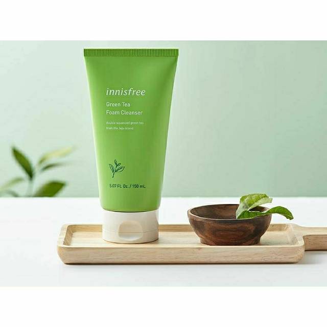 Jual Innisfree Green Tea Foam Cleanser 3ml sample trial - Kemasan ...