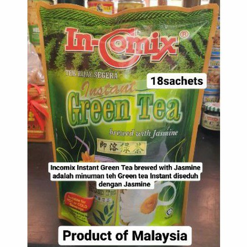 Jual MINUMAN INSTANT INCOMIX TEH HIJAU IN COMIX GREEN TEA BREWED ...