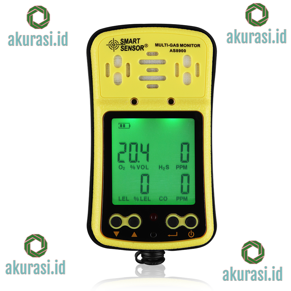 Jual AS8900 4 in 1 gas detector With O2/H2S/ gas