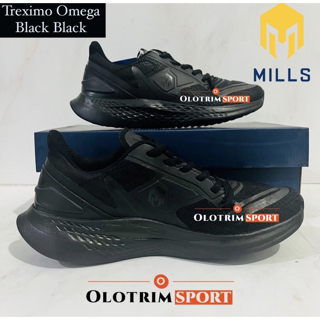 Jual Sepatu Running Lari Olahraga Mills Treximo Omega Saga Original ...