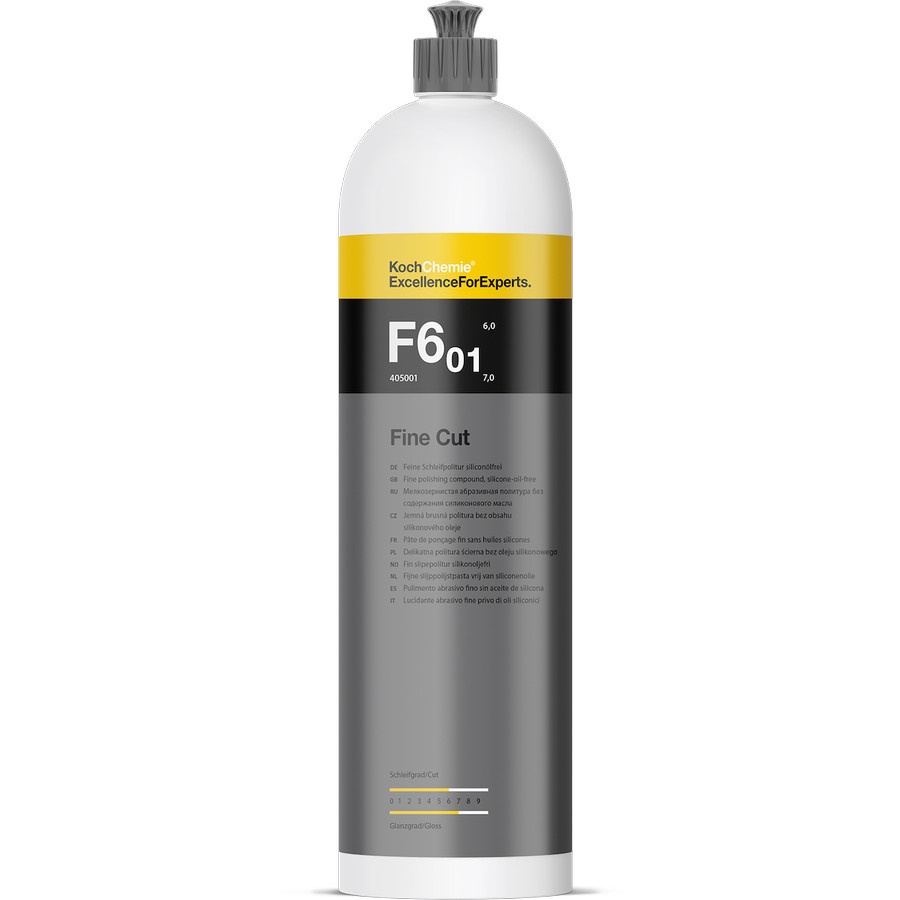 Koch Chemie - Fine Cut F6.01 - Lucidante abrasivo fine (senza olio di silicone) - 1L