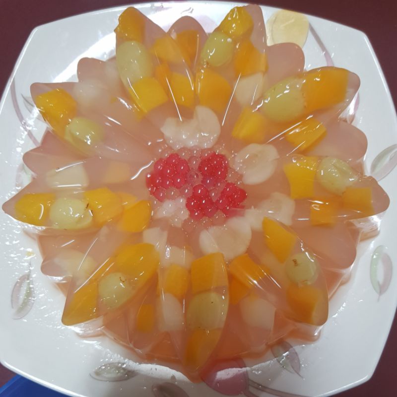 Jual LE301 - Sop Rujak , puding buah , peach gum (only via grab/gojek ...