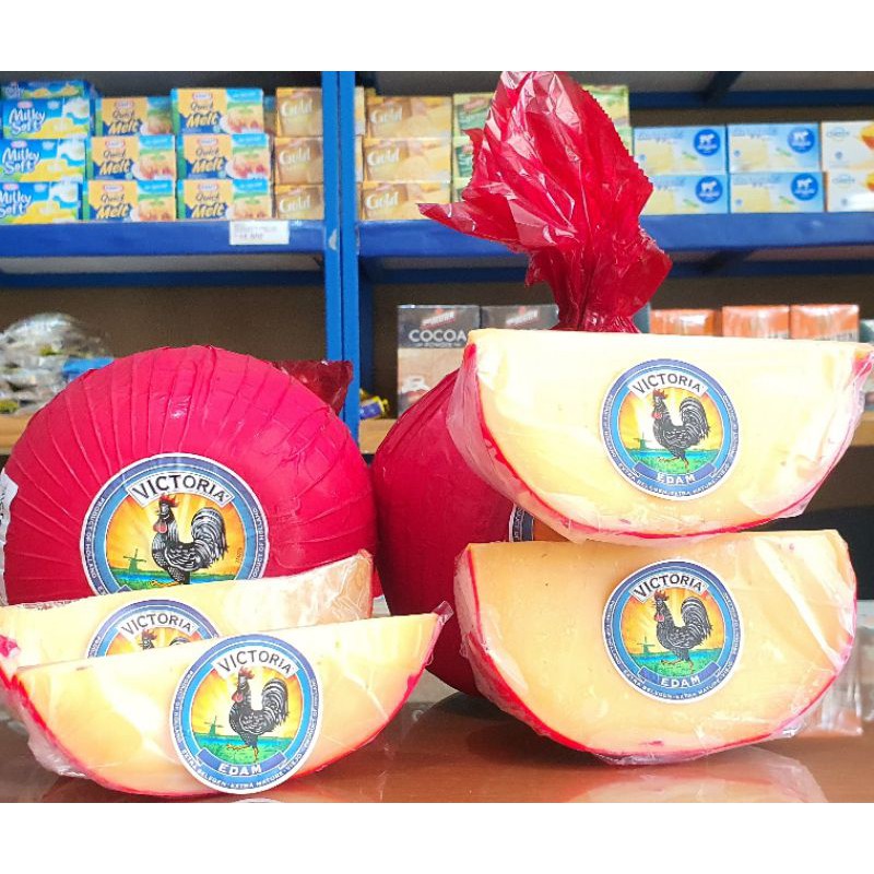 Jual Keju Edam Victoria 100Gr, 250Gr / Keju Tua Victoria / Edam Cheese