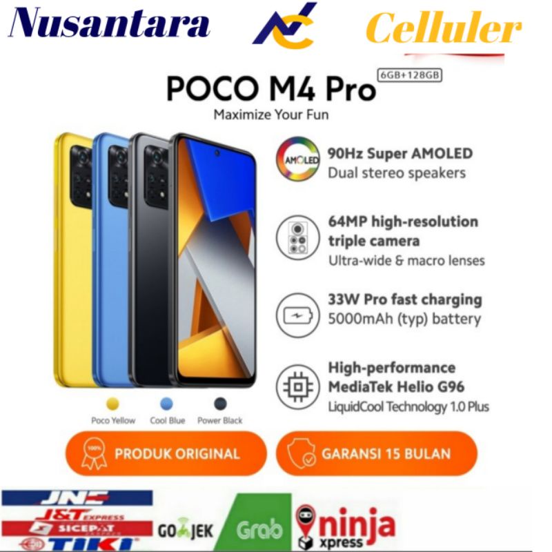 Jual HP POCO M4 PRO 8/256 GB[Xiomi Poco M4 PRO RAM 8 GB ROM 256 GB