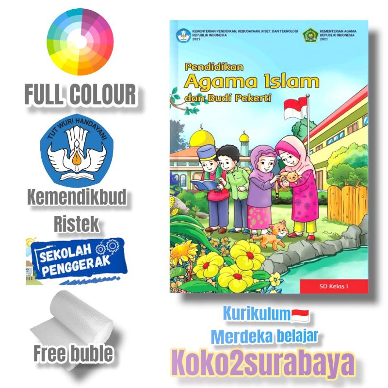 Jual BUKU PENDIDIKAN AGAMA ISLAM DAN BUDI PEKERTI PAI SD KELAS 1 ...