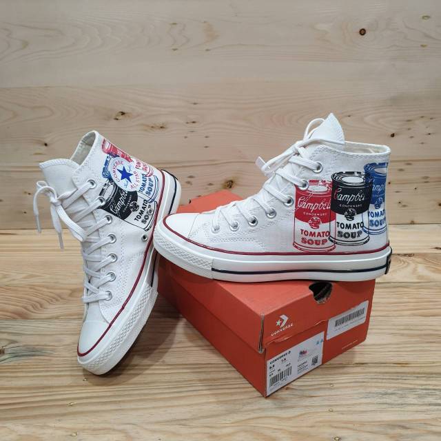 Jual Converse 70s X Andy Warhol Tomato Soup Shopee Indonesia