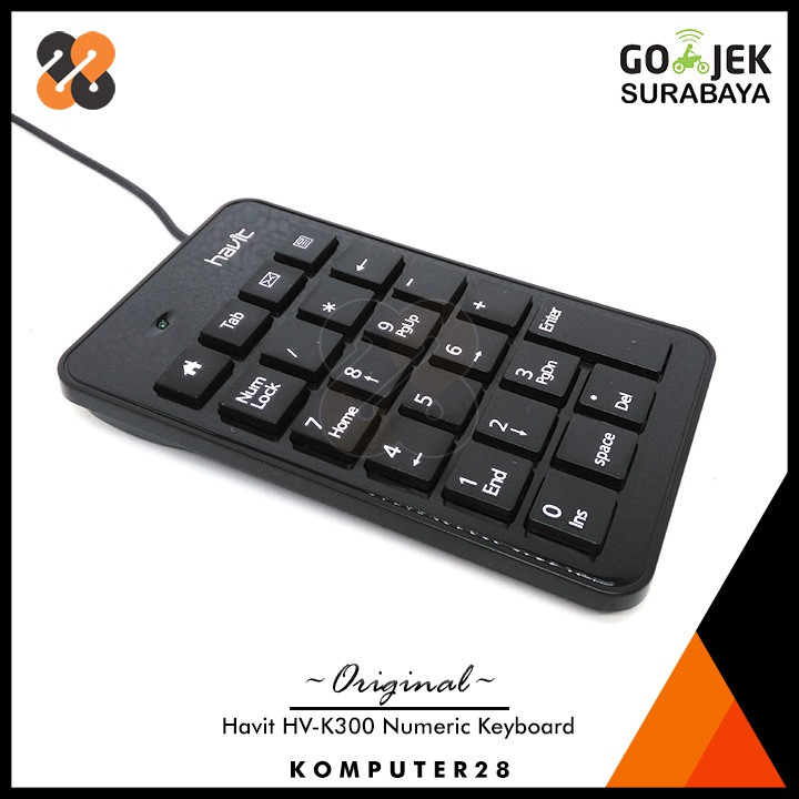 Jual Havit HVK300 Numeric Keyboard USB Keypad Numerik Shopee Indonesia