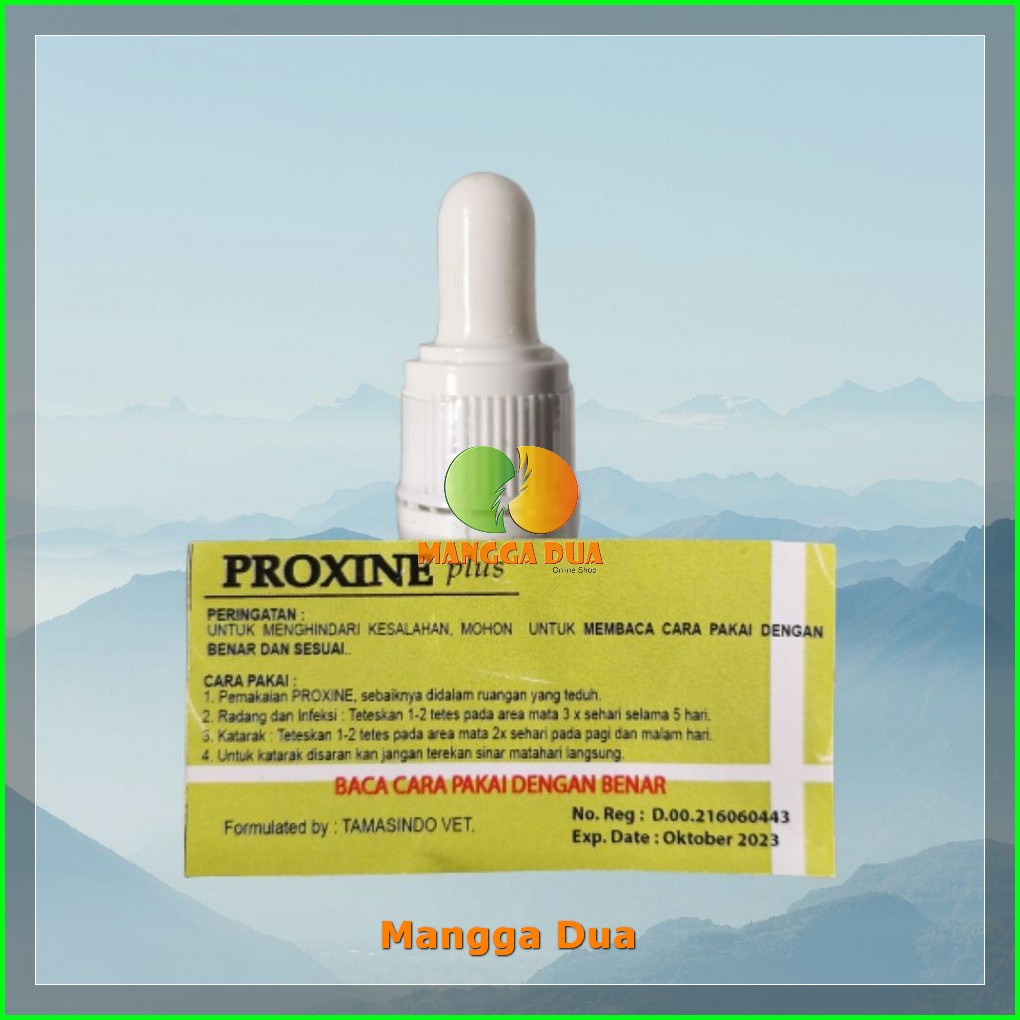 Jual PROXIN 2,5 ml Original Obat Tetes Mata Untuk HEWAN Burung Bisa ...