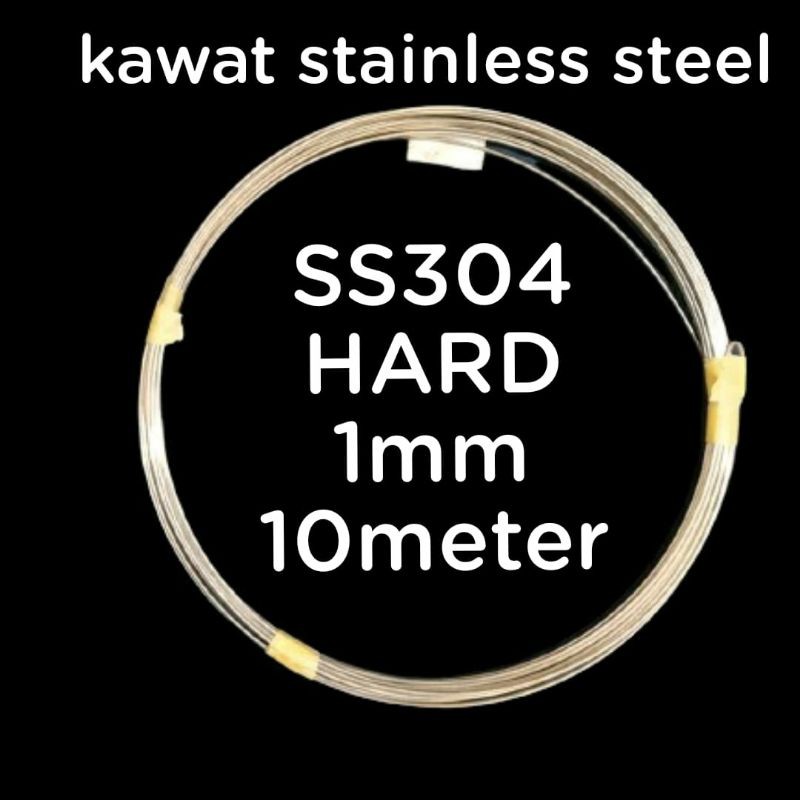 Jual Kawat Stainless Steel SUS 304 1mm HARD 10meter Stenlis Korea ...