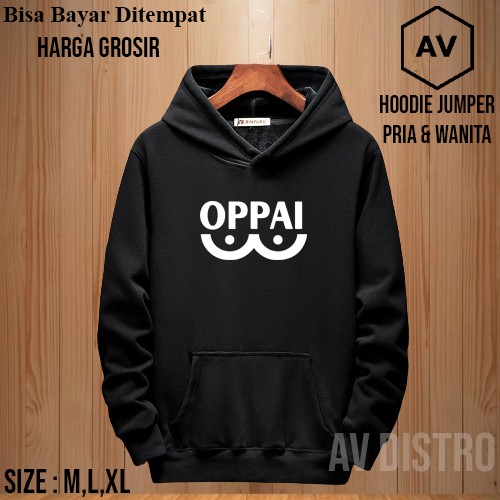 Oppai shop hoodie shopee