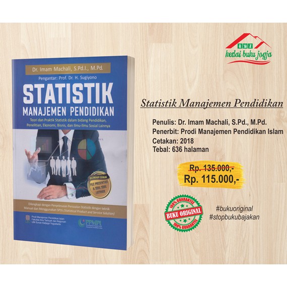 Jual Buku Statistik Manajemen Pendidikan | Shopee Indonesia