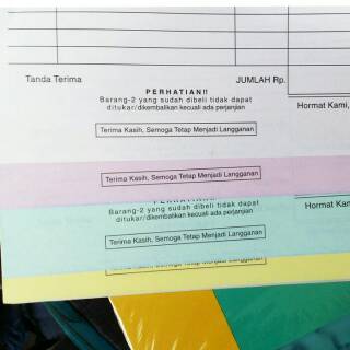 Jual Buku Nota NCR 4 Rangkap | Shopee Indonesia