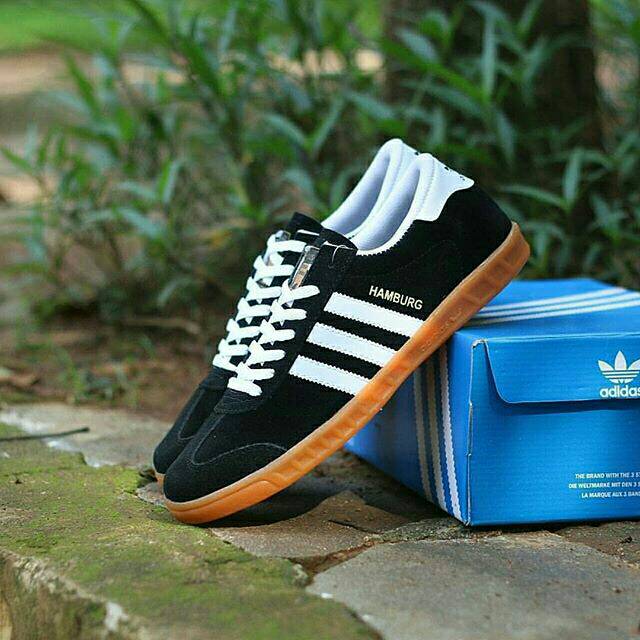 Adidas hamburg outlet hitam