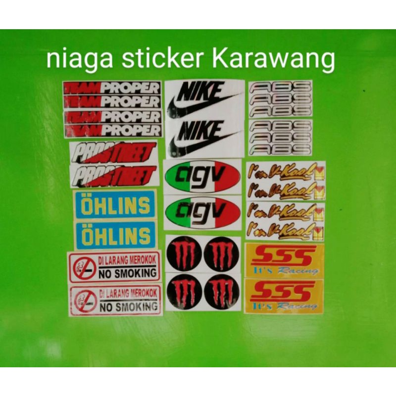 Jual Sticker Cutting Racing Sticker Motor | Shopee Indonesia