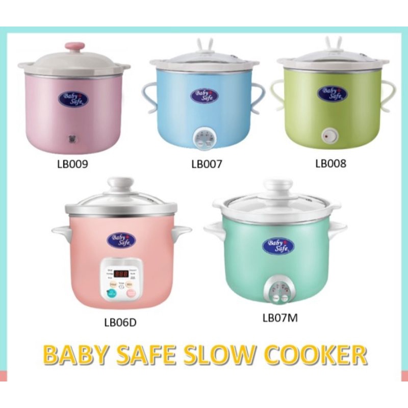 Jual Baby Safe Slow Cooker LB007 / LB008 / LB009 / LB06D / LB07M / LB016 / LB017 Shopee Indonesia