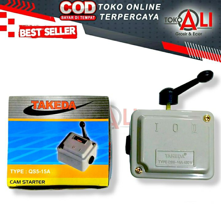 Jual TAKEDA Cam Starter Handle I-0 I-0-II Saklar Tuas ON-OFF Listrik ...
