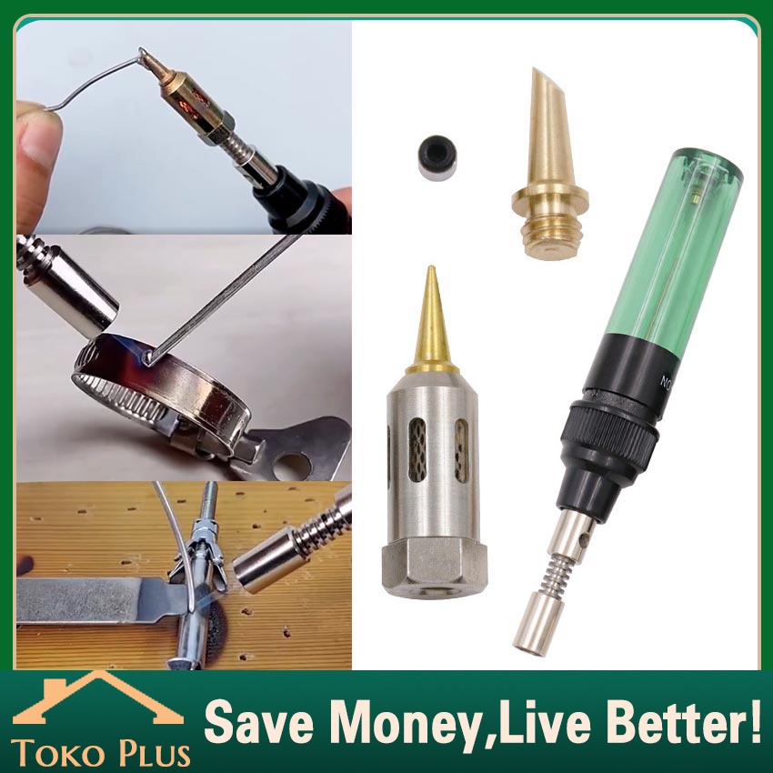 Jual 4 in 1 Welding Solder Pena Gas Cordless Iron Torch Butane