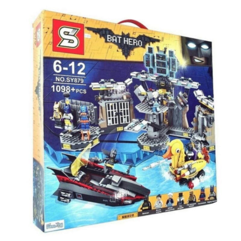 Jual Sembo Block Bricks Batman Bat Hero SY879 / Sembo Block Batman ...