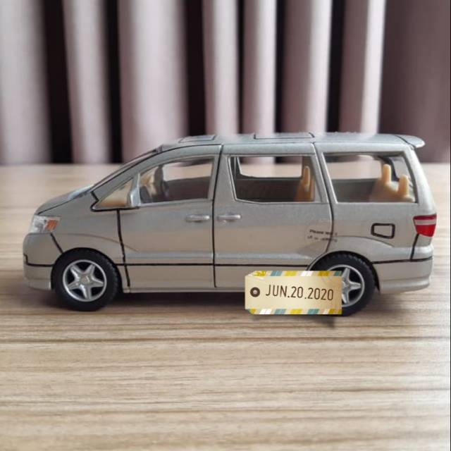 Jual KINSMART TOYOTA ALPHARD GOLD 1/38 | Shopee Indonesia
