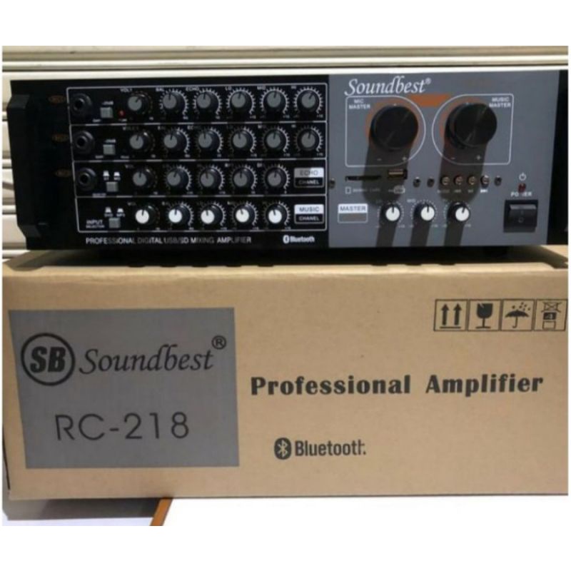 Jual Power Amplifier SOUNDBEST RC218 Original Ampli Speaker RC 218 RC ...