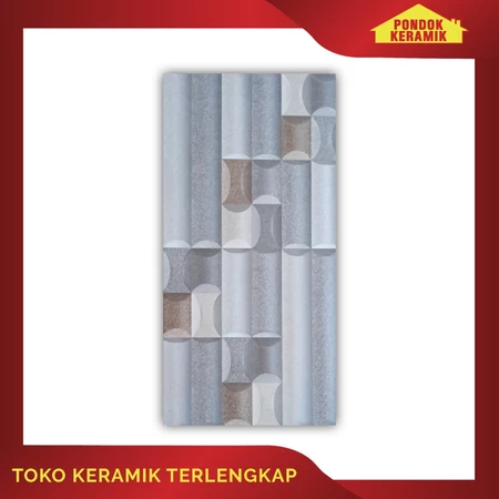 KERAMIK DINDING MAJESTIC 20X40 ELPASO GREY