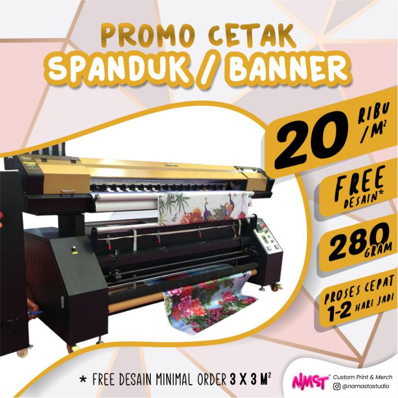 Jual CETAK BANNER / Cetak SPANDUK / Cetak BACKDROP / Cetak BALIHO ...